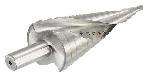 dvj479 Step Drill Bit 1pc 4-32mm Pagoda Hexagon Screw Core Drilling Tool High Speed Spiral Groove Wood Metal Hole Cutter dvj479 in Saudi Arabia