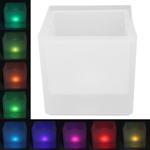 LED Water Light, Double Layer 3.5L Color Changing LED Lamp for Parties, Bars, Home Decor, Events in Saudi Arabia