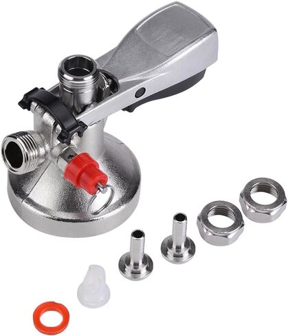 G Type Keg Stainless Steel Coupler - Durable Draft Beer Dispenser with Air Valve for Home Brewing & Bars in Kuwait