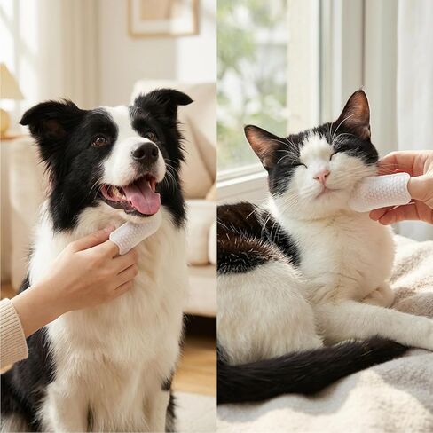 100pcs Cotton Finger Cots, Dog Ear Wipes Finger Ear Fingers Wipes for Dogs Fingers Covers Protection for Tips Gauze Sleeve, Breathable, Sweat Resistant Perfect for Work, Nails Cleaning(White) in Saudi Arabia