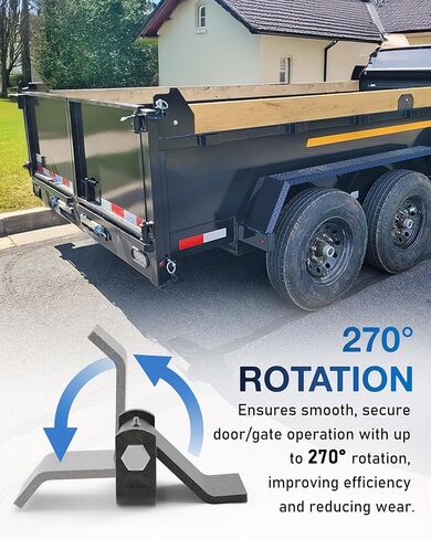 Weld on Trailer Hinges (Pack of 4), Heavy-Duty Greaseable Strap Hinge, Steel Trailer Gate/Dump Door Hinge, Strap Style Short Leaf in Kuwait