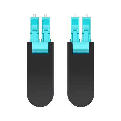MPO Optical Loopback Female,OM4 Multimode MPO/UPC 12 Core Fiber Adapter with Connector for 40G 100G Fiber Optic Test, Network Maintenance - Optical Return Loss Tester, QSFP Test(2Pack) in Saudi Arabia