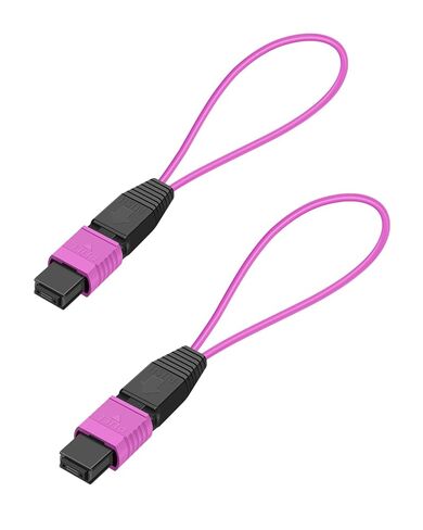 LC/UPC Multimode OM3 Fiber Loopback Adapter, Optical Module Self-Testing Tool for SFP/SFP+/QSFP,Network Equipment Testing(2 Pack) in Saudi Arabia