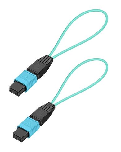 LC/UPC Multimode OM3 Fiber Loopback Adapter, Optical Module Self-Testing Tool for SFP/SFP+/QSFP,Network Equipment Testing(2 Pack) in Saudi Arabia