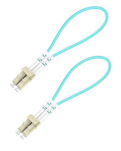 LC/UPC Multimode OM3 Fiber Loopback Adapter, Optical Module Self-Testing Tool for SFP/SFP+/QSFP,Network Equipment Testing(2 Pack) in Saudi Arabia