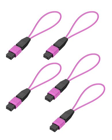 5 حزم MPO/APC 12 Core محول استرجاع الألياف أحادي الوضع مع موصل لاختبار الألياف البصرية، صيانة الشبكة، اختبار فقدان الإرجاع البصري، مركز البيانات in Kuwait
