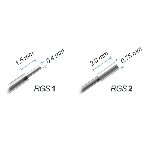 Dental Instrument RGS 1/2 Silicone Handle Depth Gauge for Restorative Procedures | Stainless Steel in Kuwait