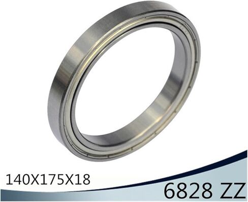 6828 ZZ 140x175x18mm Thin Section Bearings 6828ZZ in Kuwait