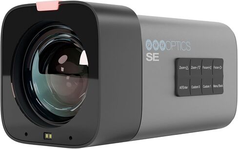Ptzoptics Studio SE Professional Camera ، 1080p ، NDI HX3 ، 12x/20x Zoom ، HDMI ، SDI ، USB ، IP Output (20x ، Gray) in Saudi Arabia