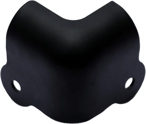 TCH Hardware 8 Pack Steel Corner Protector - 2 Leg Black Cabinet Amplifier Speaker in Kuwait