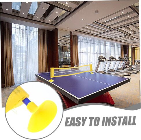 TOYANDONA 1Set Mini Table Tennis Set Portable Indoor Pong Game for Fun Tabletop Rackets and Net for Boys for Family Interaction and Skill Development in Saudi Arabia