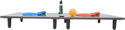 Alomejor Mini Folding Table Tennis Game Set Portable Fiberboard Desk Toy for ParentChild Entertainment in Saudi Arabia