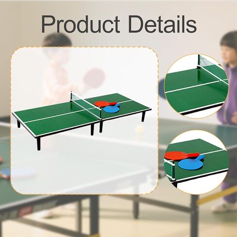 Portable Mini Ping Pong Game with Detachable Design and 2 Paddles for Children in Saudi Arabia