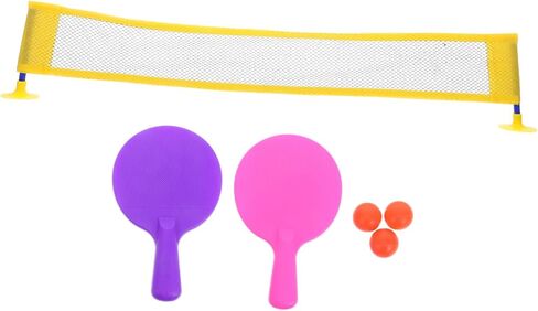 1Set Mini Portable Tabletop Table Tennis Game Set of Rackets and Net for Fun Indoor Pong for Compact Design for and Play in Saudi Arabia