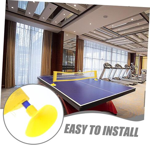 SUPVOX 1Set Mini Portable Tabletop Table Tennis Set for Indoor Fun with Rackets and Net Parent Interactive Game Easy to Play Mini Pong Set for All Ages in Saudi Arabia