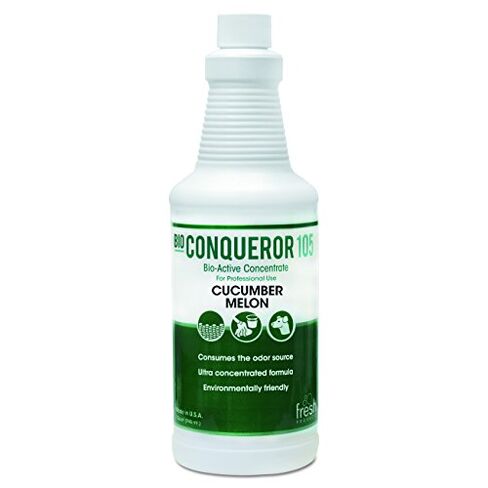 Fresh Products Bio Conqueror 105 مركز مضاد للرائحة الأنزيمية، خيار وبطيخ، زجاجة واحدة كيو تي، 12/كرتون in Kuwait