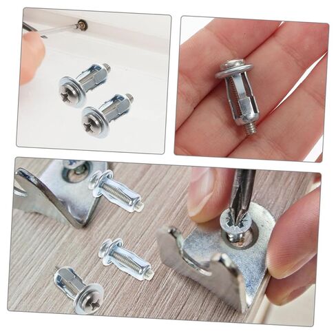 VICASKY 20Pcs Petal Nut Expansion Screw Anchors for Sturdy Easy Installation for License Plates Air Conditioners in Saudi Arabia