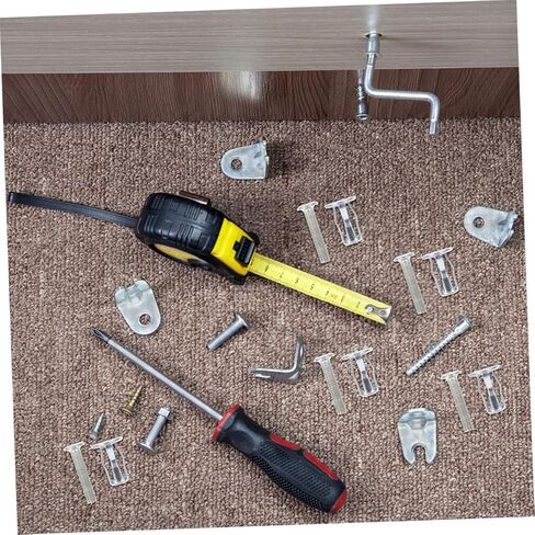 VICASKY 20Pcs Petal Nut Expansion Screw Anchors for Sturdy Easy Installation for License Plates Air Conditioners in Saudi Arabia