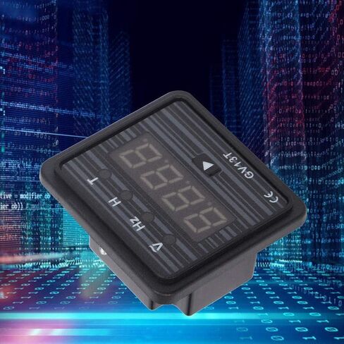 Oumefar 40-70HZ 0.5 Level 3 in 1 Generator Digital Meter 220V 380V AC Panel Mounting Meter GV13T for Generator Voltage Frequency Display(220V System) in Saudi Arabia