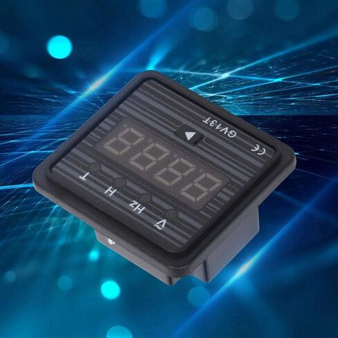 Oumefar 40-70HZ 0.5 Level 3 in 1 Generator Digital Meter 220V 380V AC Panel Mounting Meter GV13T for Generator Voltage Frequency Display(220V System) in Saudi Arabia