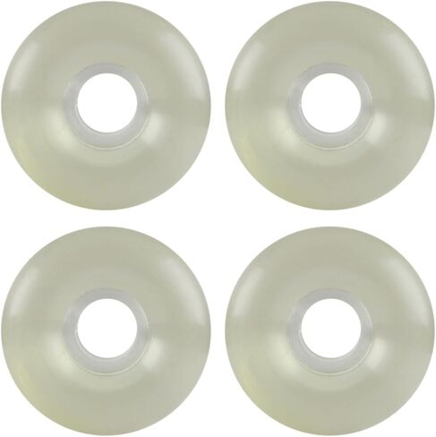 Blank Clear Gel Skateboard Wheels Skateboards 54mm 98A in Saudi Arabia