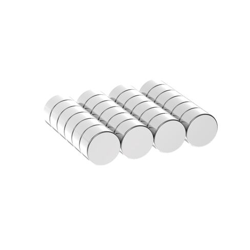 Heavy Duty Strong Neodymium Disc Magnets - N42, 1/2" D x 1/4" H - 24 Pack, Super Powerful Rare Earth Magnets for Fridge, DIY, Building, Scientific, Craft, Office 0.5" Dia x 0.25" Thick Magnet in Kuwait