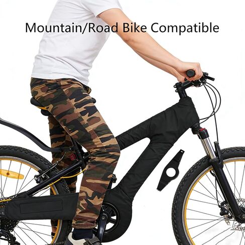 Bike Chain Guard Cover, Heavy-Duty Sprocket & Chainring Protector, Bicycle Crankset Protection Accessories for Mountain, Road & Kids Bikes Daily Commuting, Outdoor Riding & Training in Kuwait