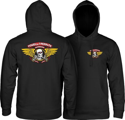 Powell Peralta Winged Ripper Hoody Shirty ، جبال الألب الأخضر ، 2XL in Kuwait