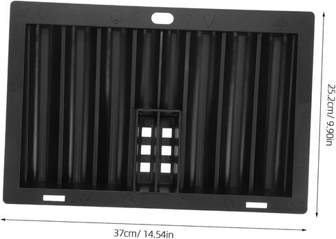 HANABASS 350pieces Portable Poker Chip Holder Multi-function Chip Box for Game Table Poker Racks in Saudi Arabia