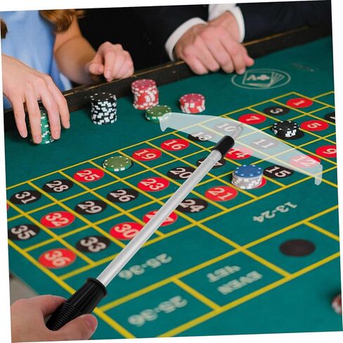 GALPADA Telescopic Poker Chip Collector Rake Game Chip Collection Tool for Board Games Convenient Storage Practical Use Efficient Poker Chip Push Supply in Kuwait