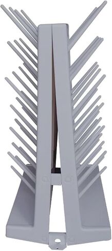 Laboratory Drip Rack, Drying Rack PP Wall-Mounted, Double-Sided Beaker Rack with Detachable Pegs, for Education Or Laboratory Science Use in Kuwait