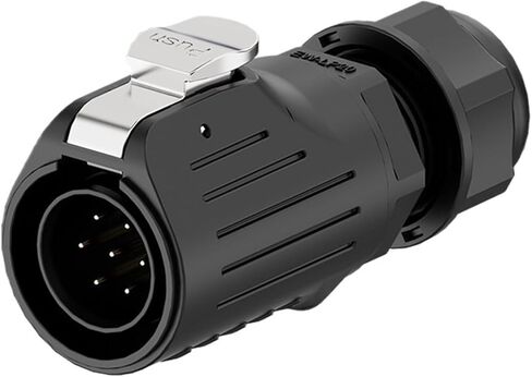 Male end aviation connector LP20 2-12 core welding plastic waterproof power aviation connector(EW-LP20S-3P 20A) in Saudi Arabia