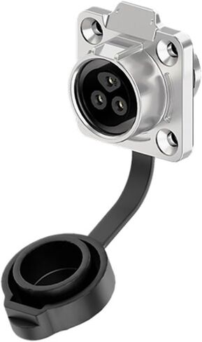 Power connector EW-LP16 flange type 2/3/4/5/7/8/9 core display equipment waterproof aviation flange female(EW-LP16P-3P 10A) in Kuwait