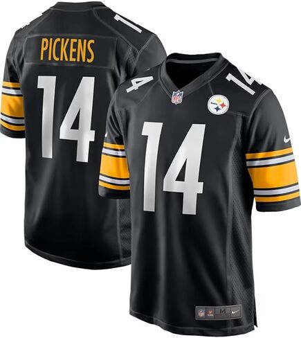 George Pickens Pittsburgh Steelers NFL Nike Kids Youth 8-20 Black Home On-Field Game Day Jersey in Kuwait