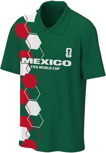 FIFA World Cup 2026 Men's Official Country Short Sleeve Performance Polo Jersey in Saudi Arabia