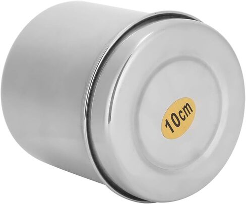 Stainless Steel Cotton Ball Cup Jar Medical Supplies Hospital Equipment Clinic Essentials with Lid for Home Hospital Vet Use in Saudi Arabia