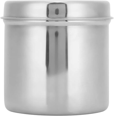 Stainless Steel Cotton Ball Cup Jar Medical Supplies Hospital Equipment Clinic Essentials with Lid for Home Hospital Vet Use in Saudi Arabia