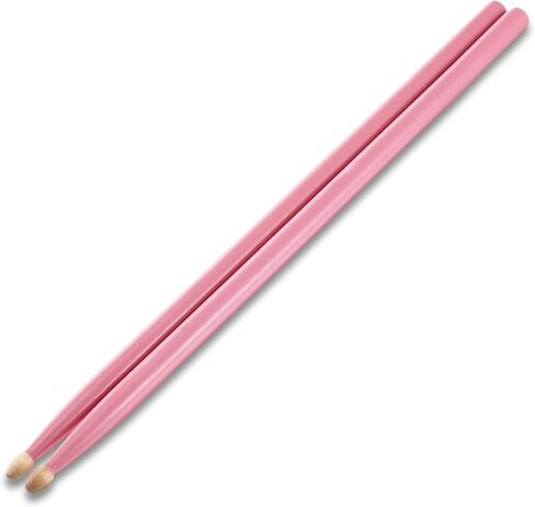 Pink Drumsticks Drum Sticks Pink 5A Drumsticks for Drums Wooden Handles Drum Stick Beginner Drums Sticks Accessories Stuff for Beginners Music Lovers in Kuwait
