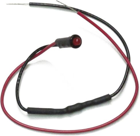 Painless Performance 80201 LED Dash Indicator Light, Red, 1/8" in Saudi Arabia