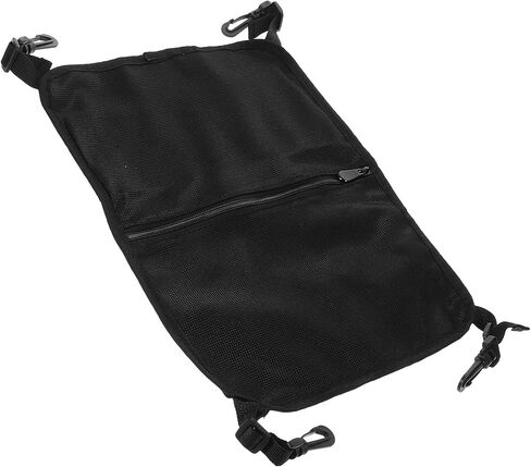 Lurrose Portable Mesh Deck Bag for Paddleboard and Kayak, Black Mesh Storage Pouch with Buckle for Surfboard and Paddleboard Carrying, Water Sports Organizer for Stand-up Paddleboarding in Saudi Arabia