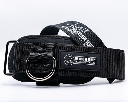 Jay cutler Signature Series Weight Lifting D Ring Straps with D Ring for cable workouts and strap for barbel and bar work with adjustable wrist cuff in Kuwait
