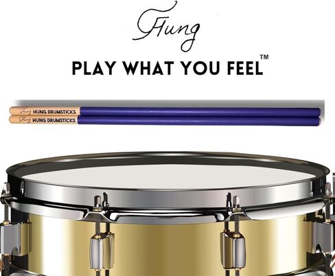 Timbale Drumsticks 0.440-Inch Hickory, 8 Pairs (16 Sticks), 16-Inch Durable for Salsa & Latin Percussion in Kuwait