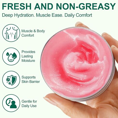 بلسم ميراكل ماكس العلاجي، كريم مهدئ للعناية بالمفاصل والساقين لتورم الساقين، يخفف من إزعاج العضلات في الظهر واليدين والقدمين والجسم، مركب من مكونات طبيعية، لطيف لجميع أنواع البشرة in Kuwait