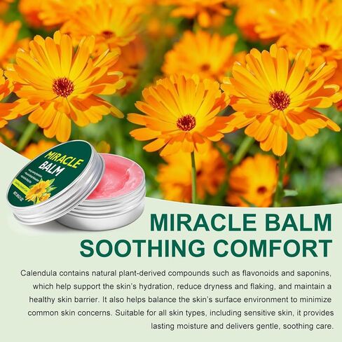 بلسم ميراكل ماكس العلاجي، كريم مهدئ للعناية بالمفاصل والساقين لتورم الساقين، يخفف من إزعاج العضلات في الظهر واليدين والقدمين والجسم، مركب من مكونات طبيعية، لطيف لجميع أنواع البشرة in Kuwait