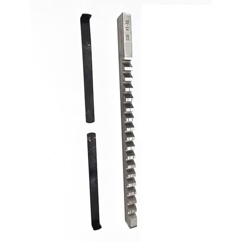 1 قطعة دفع من نوع Keyway Broach 14 مللي متر D1 متري الحجم الدبابيس أدوات التطرق مع الحشوات لجهاز التوجيه باستخدام الحاسب الآلي لتشغيل المعادن in Kuwait