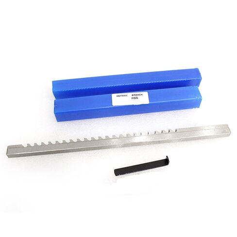 1 قطعة 8 مللي متر C دفع من نوع Keyway Broach متري الحجم الدبابيس أدوات التطرق لأداة التوجيه باستخدام الحاسب الآلي لأشغال المعادن in Kuwait