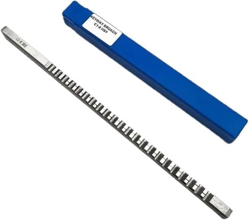 1 قطعة C1-8mm دفع من نوع Keyway Broach متري الحجم الدبابيس أدوات التطرق لأداة التوجيه باستخدام الحاسب الآلي لأشغال المعادن in Kuwait