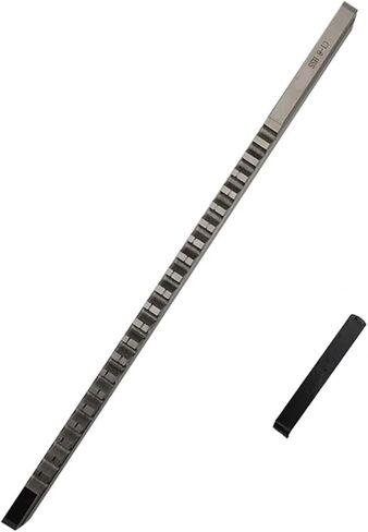 1 قطعة C1-8mm دفع من نوع Keyway Broach متري الحجم الدبابيس أدوات التطرق لأداة التوجيه باستخدام الحاسب الآلي لأشغال المعادن in Kuwait