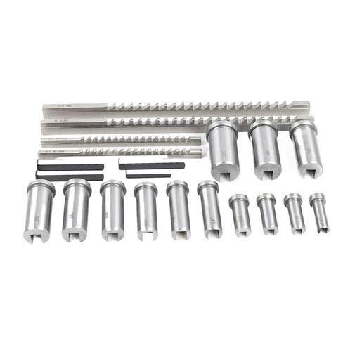 22 قطعة Keyway Broach مجموعة HSS متري أداة القطع Keyway لآلة التصنيع باستخدام الحاسب الآلي in Kuwait