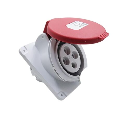 PKF32F434 415V Waterproof Concealed Italic Industrial Socket (32A 6h IP44 4P red) in Kuwait